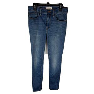 Madewell Womens 10 Inch High Rise Roadtripper Supersoft Jeans Medium Wash 27